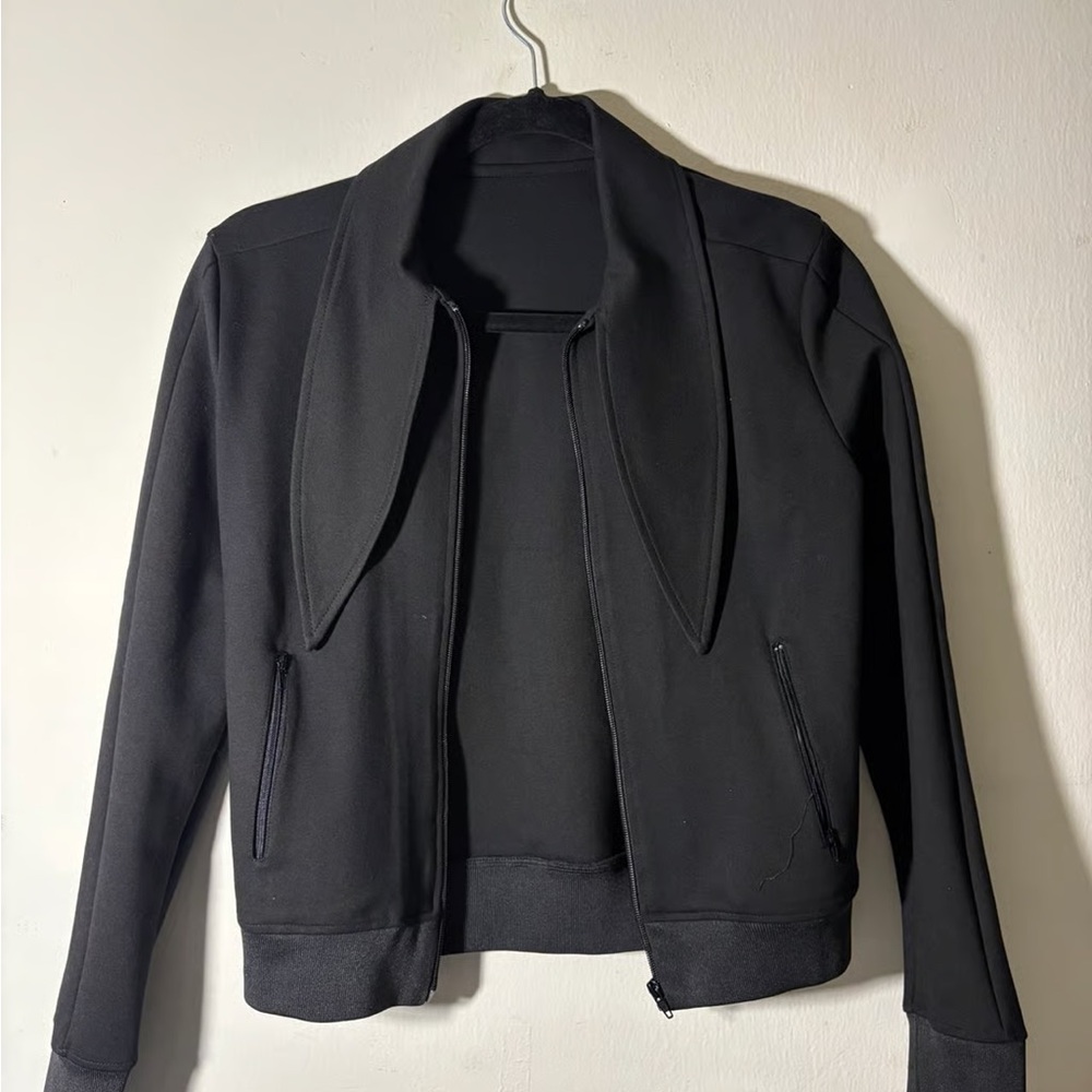 Balenciaga Black Bomber Jacket